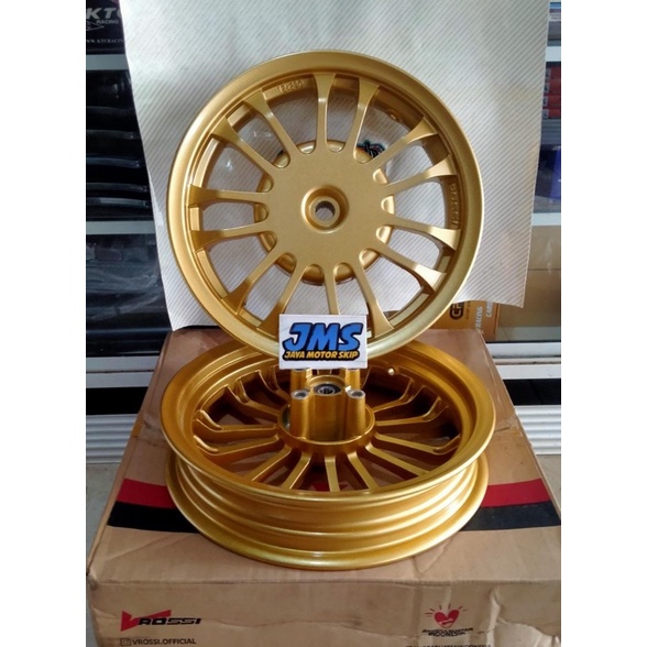 Velg Racing V Rossi Ring 12 Scoopy fi/ Beat Fi UK 215/250-12 Gold