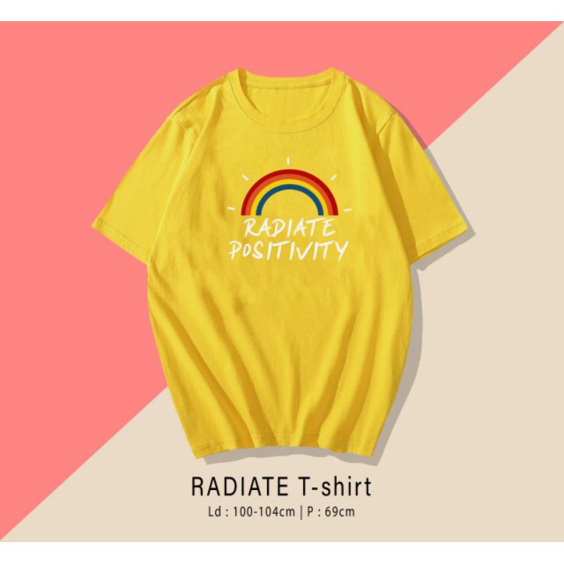 T-SHIRT / TUMBLR RADIATE POSITIFY OVERSIZE PREMIUM