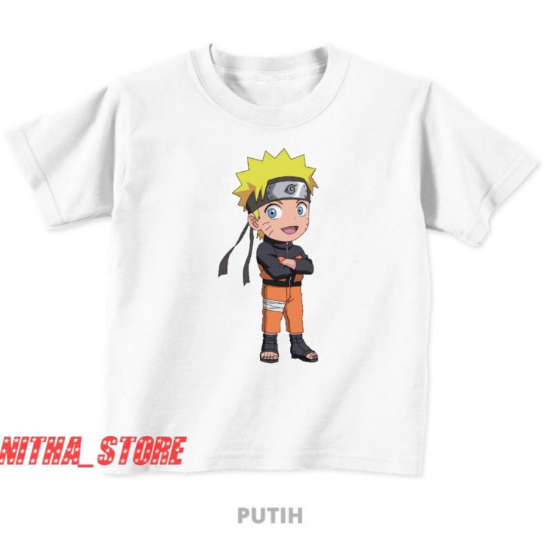 baju anak karakter naruto, baju anak lucu