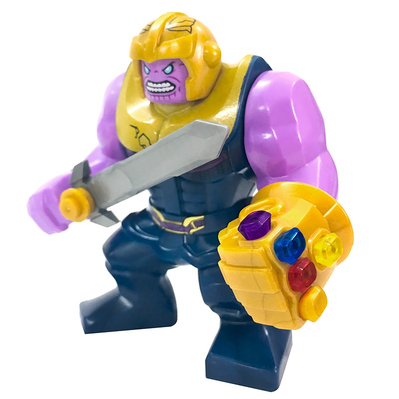 Mainan Lego LegoINGlys Infinity War Thanos Marvel Batman Action Figure Legends Spiderman Ironman