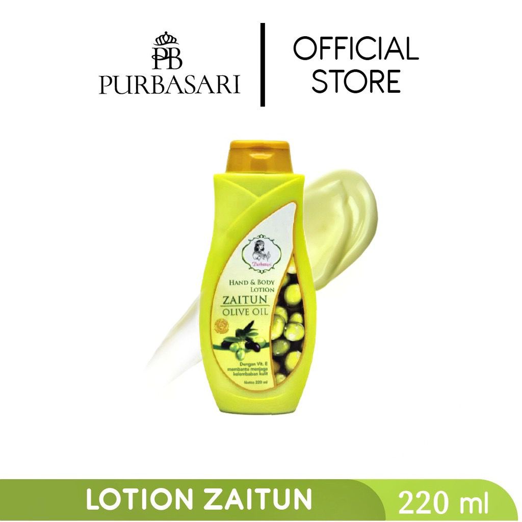 Purbasari Hand And Body Lotion Zaitun 220 ml