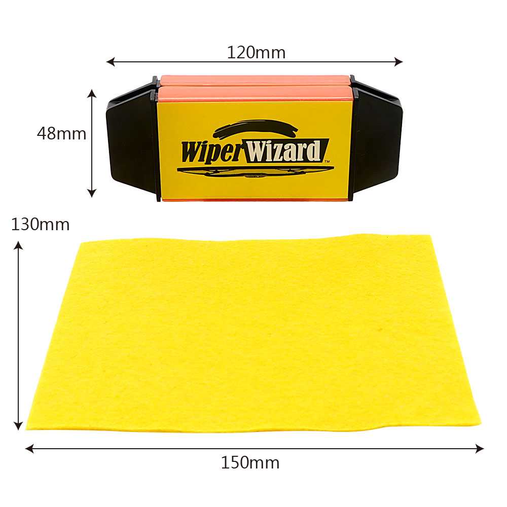 Wiper Wizard Pembersih Wiper Mobil - WP01-Kuning