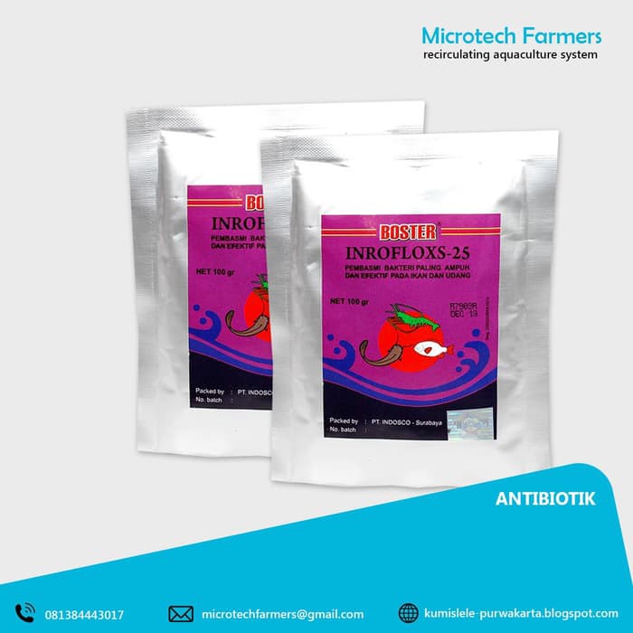 inrofloxs25 boster ikan lele dan obat anti virus jamur ~ oi1288