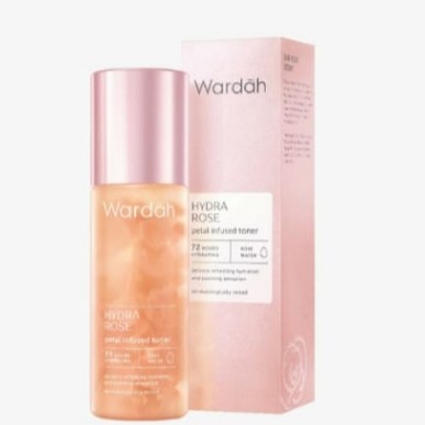 WARDAH HYDRA ROSE PETAL INFUSED TONER 100 ML @MJ