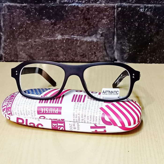 Kacamata Kingsman Lensa Photocromic Rubah Warna Normal Dan Minus