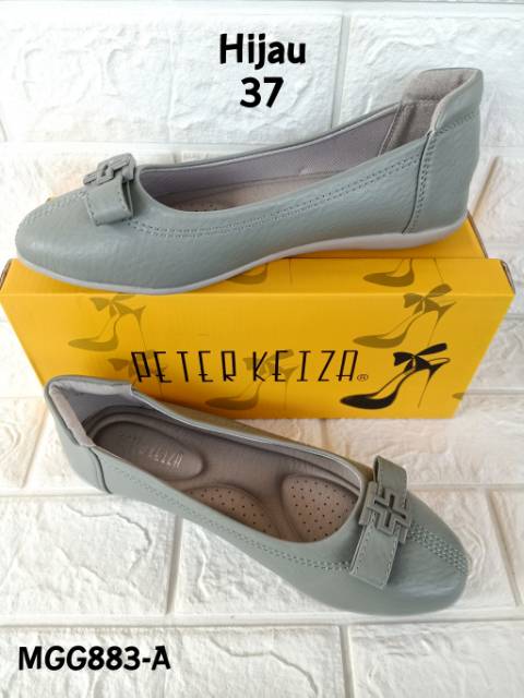Peter Keiza Flat shoes (Salem/Hijau)