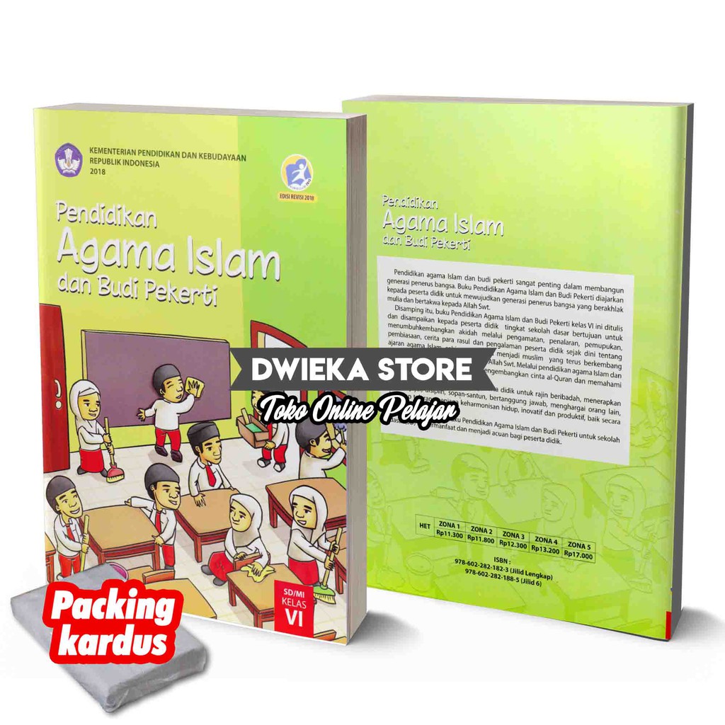 Buku Pai Kelas 6 Pendidikan Agama Islam Dan Budi Pekerti Kurikulum 2013 Edisi Revisi 2018 Shopee Indonesia