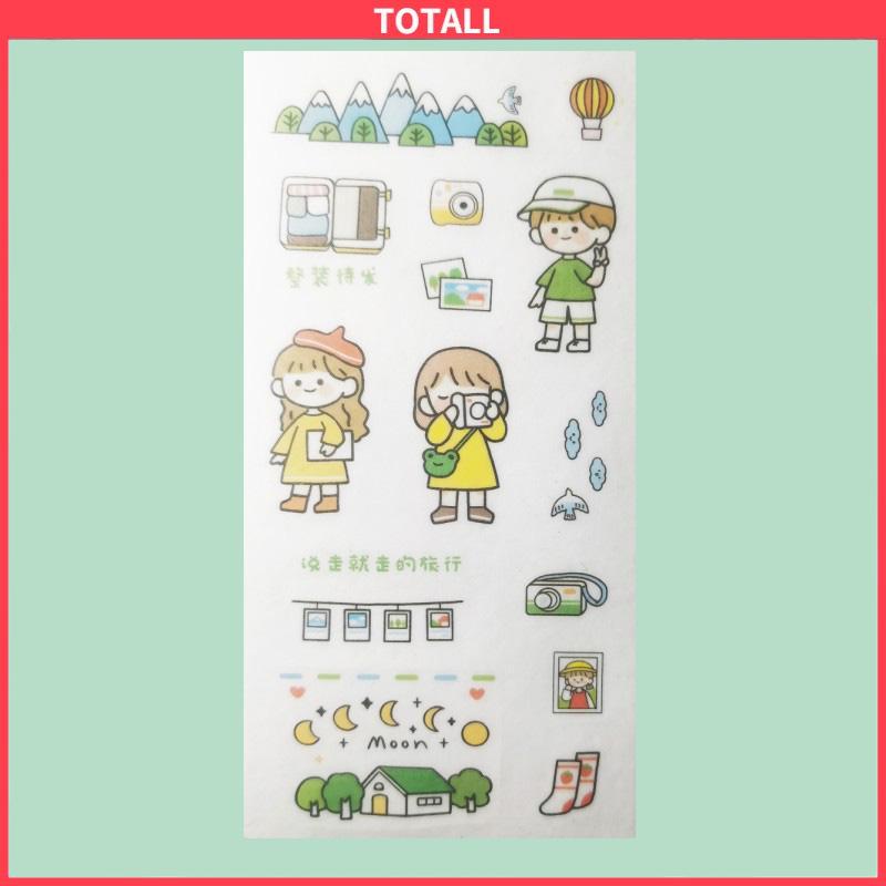 COD Stiker Motif Emoji Untuk Dekorasi Handphone / Diary DIY-Totall