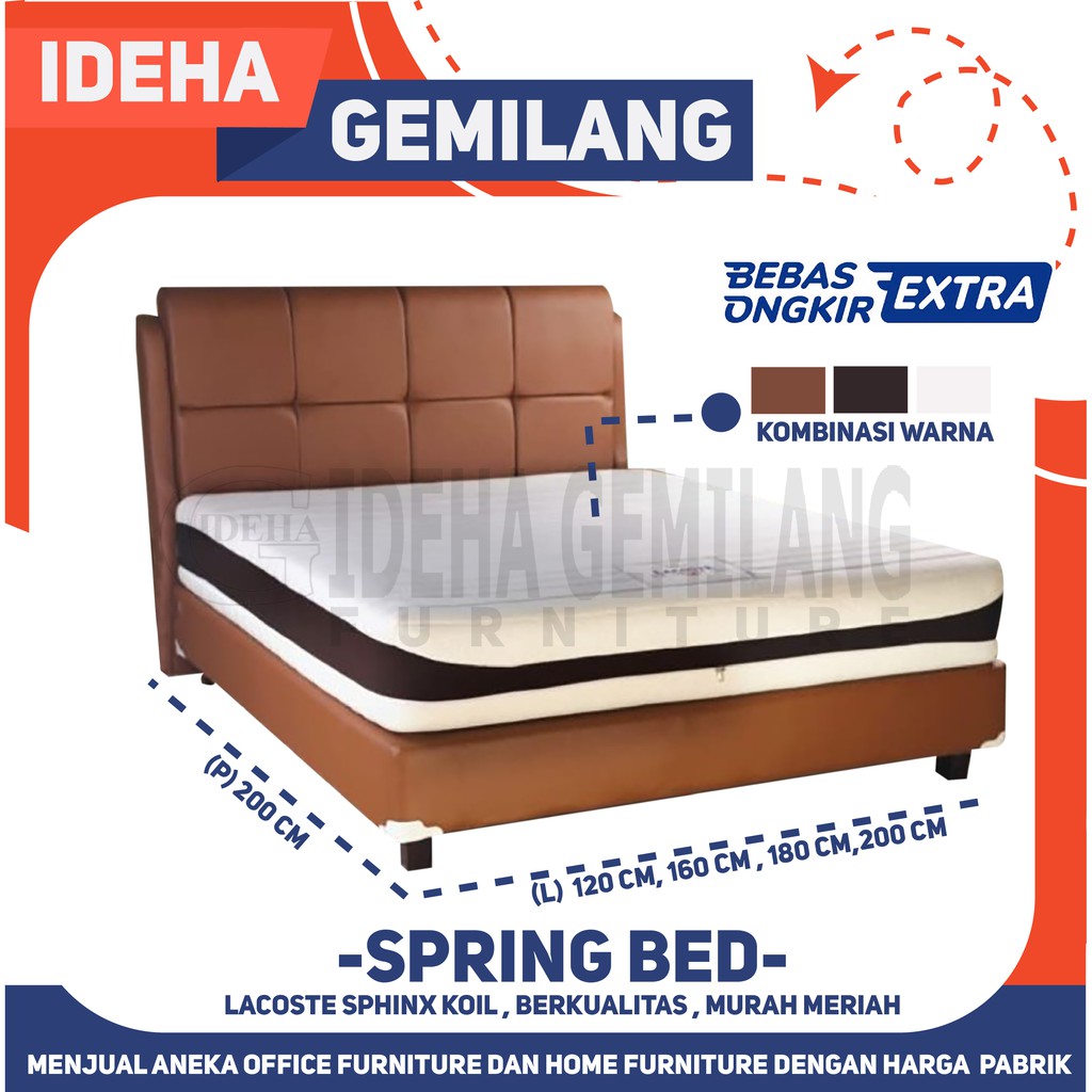Spring Bed Lacoste Sphinx Koil