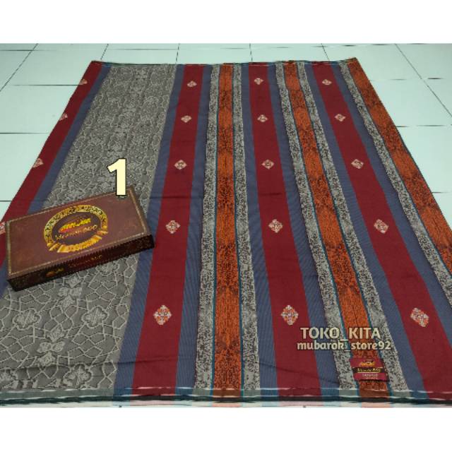 Sarung Atlas Jacquard Songket Idaman 590 Original Motif Bhs classic jsk