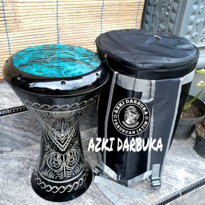 DARBUKA SOMBATY / MOTIF MIKA REMO 9INC+ TAS⭐⭐⭐⭐⭐