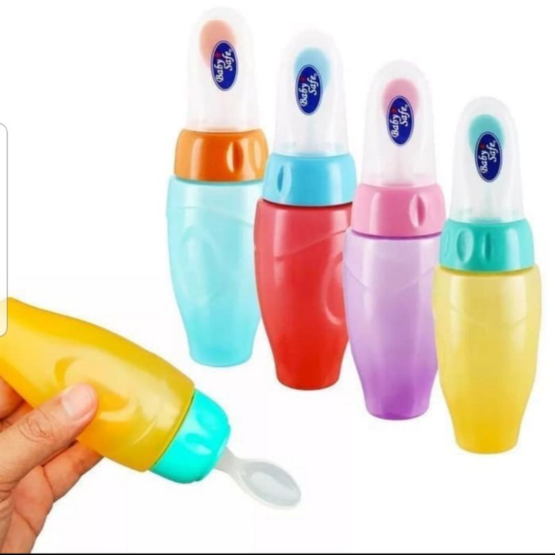 BABY SAFE BOTTLE SPOON SOFT SOFT SQUEEZE/ BOTOL SENDOK