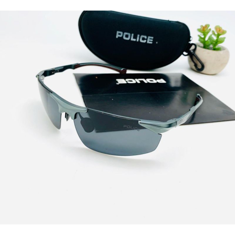 kaca mata pria police 1905 polarized  UV fulset