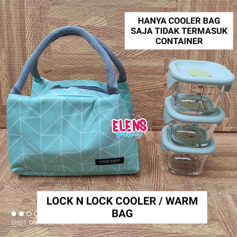 Jual Lock & Lock cooler bag baby food container (ONLY BAG) Shopee