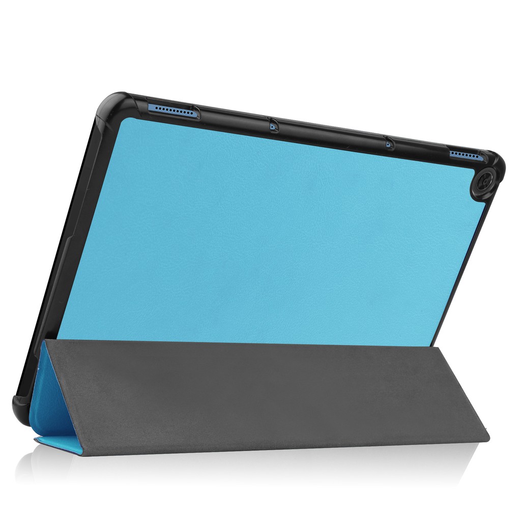 Untuk Lenovo Chromebook Duet Tablet Pelindung Case Untuk Lenovo IdeaPad Duet Chromebook 10.1 Inci 2020 TB-X636 X636 Fashion Tri-fold Warna Solid Flip Leather Cover Stand Shell