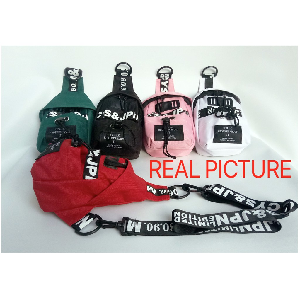 LJY14 SALE Tas Wanita Selempang Mini Harajuku Japan Strap Limited Edition Jepang TKM