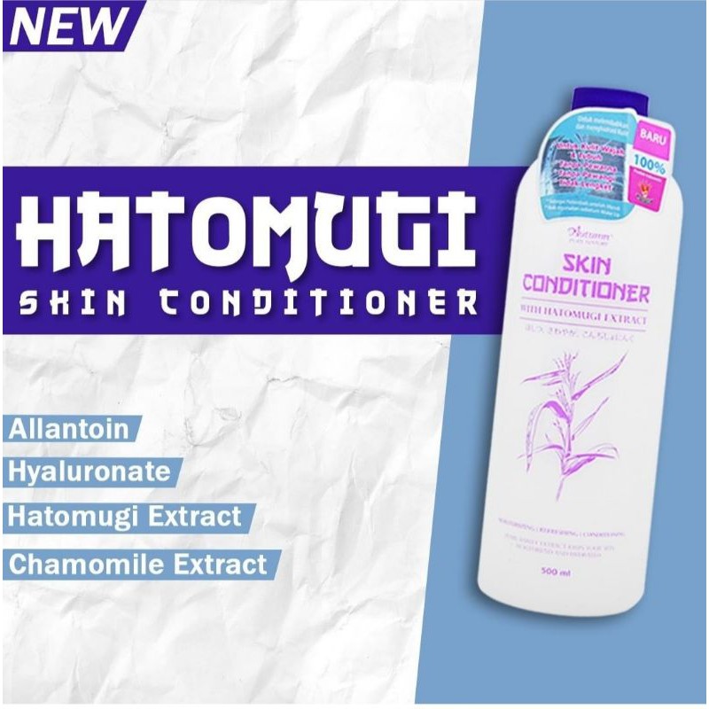 READY Autumn Hatomugi Toner 500ml ( untuk wajah dan tubuh)|Toner Wajah|Toner|Hatomugi Toner|Hatomugi