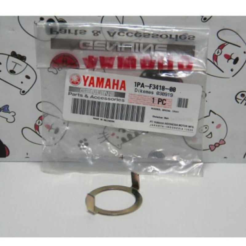 WASHER PLAT RING PENGUNCI MUR KOMSTIR VIXION R15 AEROX LEXI NMAX MT15 XABRE XEON RC ORI 1PA F3418 00