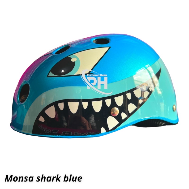 HELM SEPEDA GOWES MONSA POLOS, STOK SELALU READY