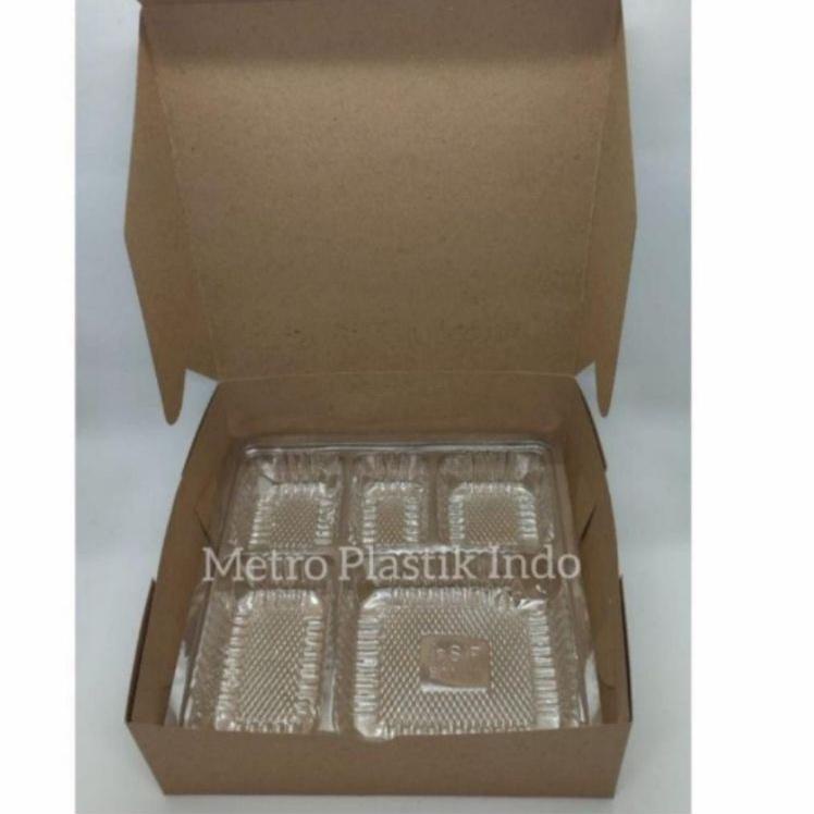 

Borong Diskon Box Kraft 20x20 | 25 pcs | Kotak Nasi | Dus Kemasan Makanan 20 x 20 Coklat 25 Lembar
