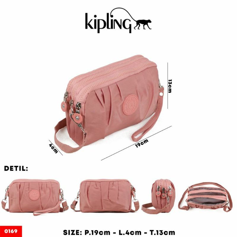 DOMPET HP TAS KOSMETIK BISA SELEMPANG 3 SLETING IMPORT ANTI AIR CYUTEBAGS