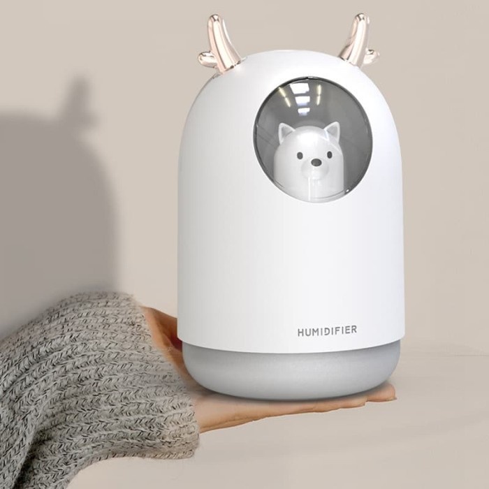 Difuser Aromaterapi Pet Ultrasonic Humidifier RGB Aroma Essential Oil 300ml M106 not Young Living