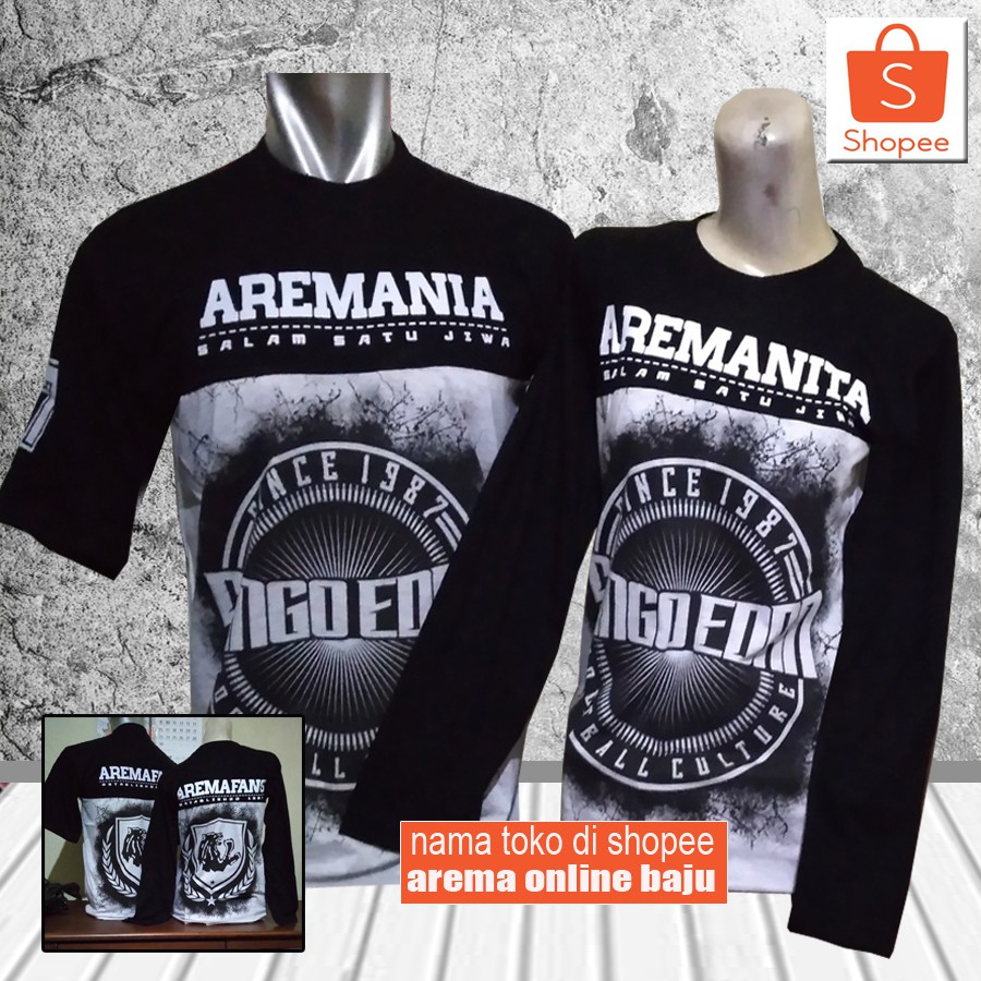  KAOS  AREMA COUPLE  PASANGAN SERASI AREMANIA AREMANITA 