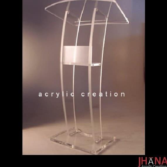 

Acrylic Podium / PD09 / Mimbar Akrilik / Acrylic Lectern / Meja Akrili
