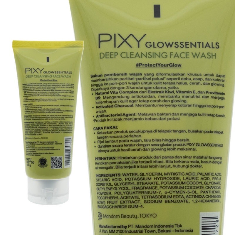 Pixy Glowssentials Deep Cleansing Face Wash 60gr