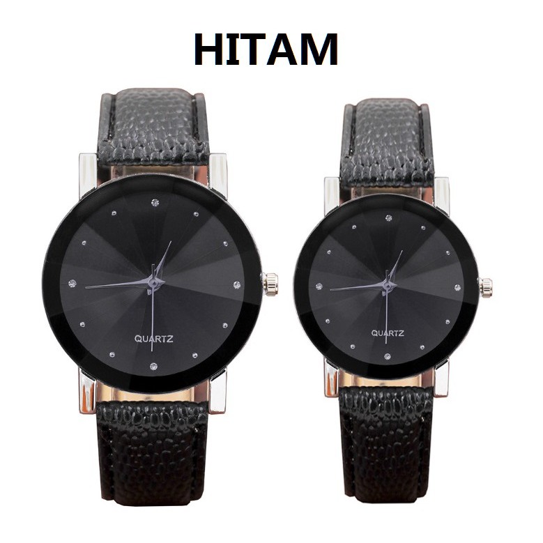 Jam Tangan Couple STAR (HARGA SEPASANG) Korean Style Analog Watch Women Watches Watch