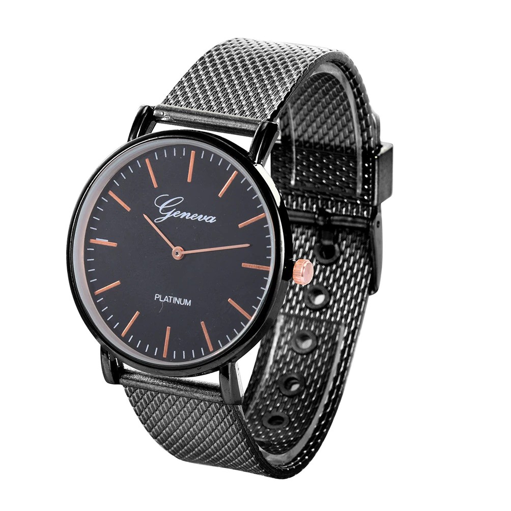 BIG SALE Jam Tangan Pria / Cowo Analog Import Murah Warna Hitam Casual