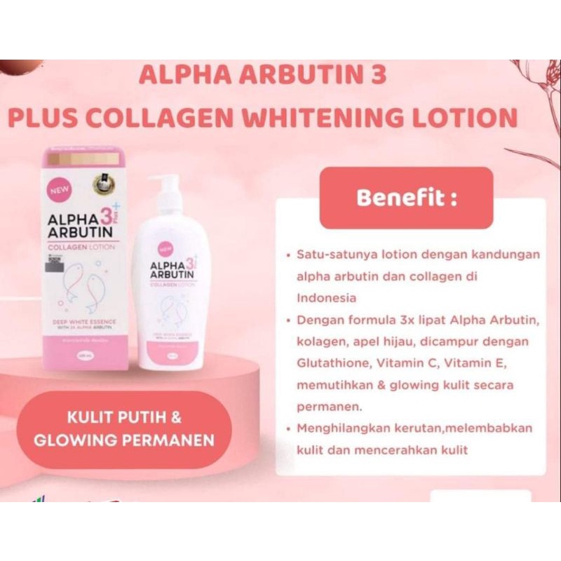 lotion alpha arbutin 500grm
