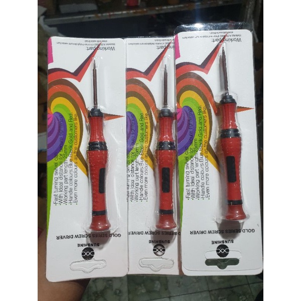 screwdriver obeng sunshine 8803 tools service handphone