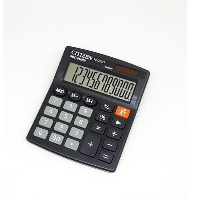 

Terbaru-83 Kalkulator SDC-812NR Citizen Original - Calculator Meja SDC 812 NR