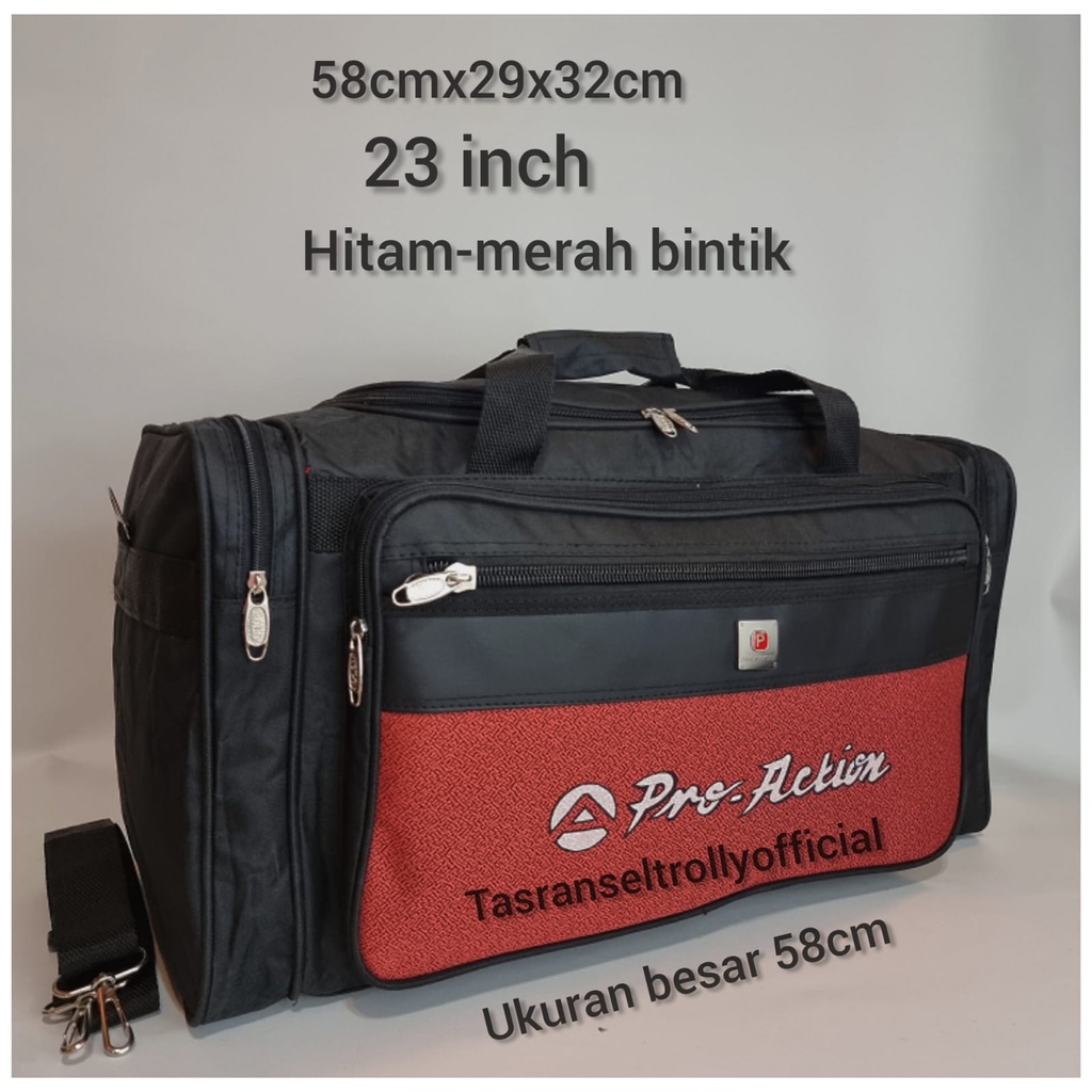 Tas Pakaian Travel Bag Polo Interclub 58cmx29cmx32cm ukuran besar 100%original.