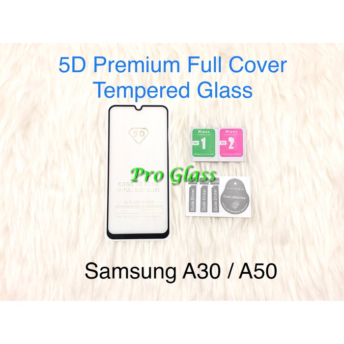 Samsung A30 A50 3D 4D 5D Full Cover Magic Glass Premium Tempered Glass