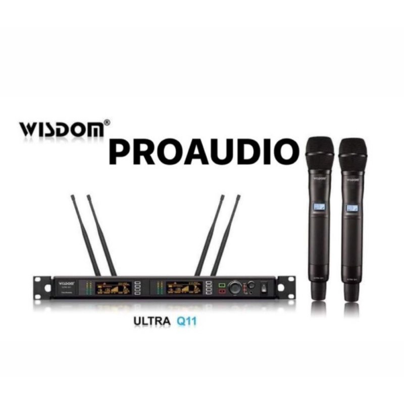 Mic wireless Wisdom Ultra Q11 Q11 Garansi 1 Tahun Wisdom Original