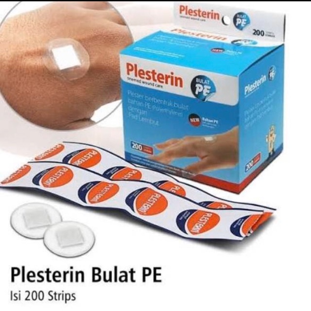 PLESTERIN BULAT TRANSPARAN ONEMED (HARGA PER BOX)