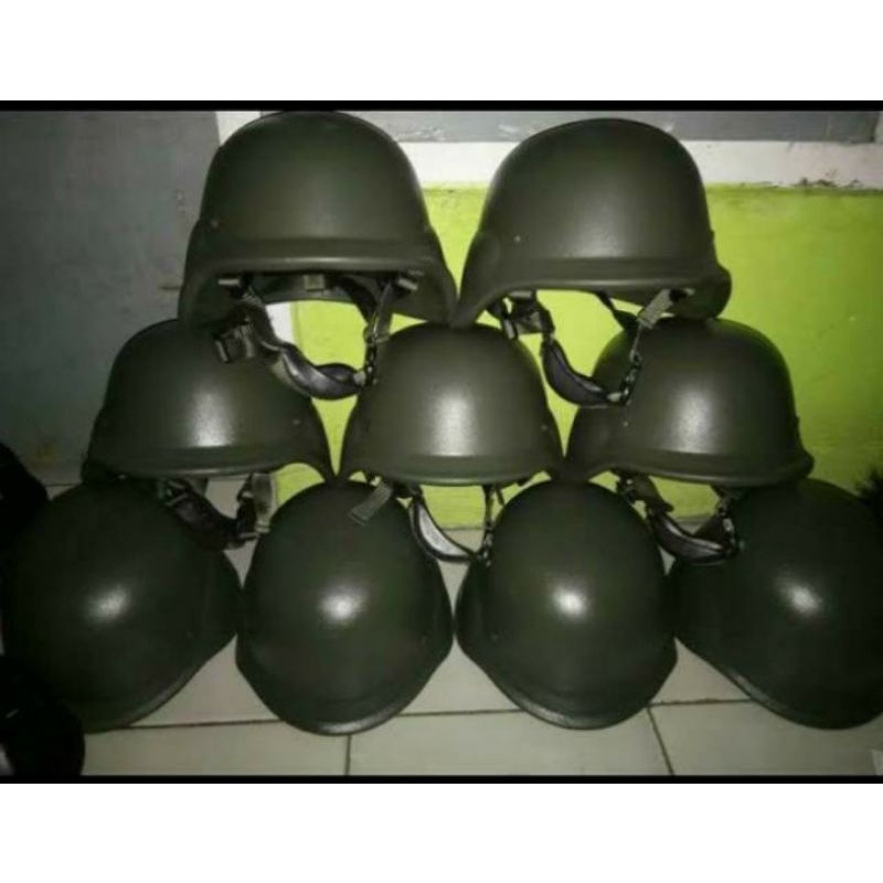 HELM TEMPUR/LATIHAN 3IN1 TNI AD