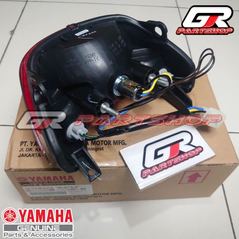 stoplamp assy putih vega f1zr ori ygp original yamaha fizr fiz f1z r lampu belakang stop lamp