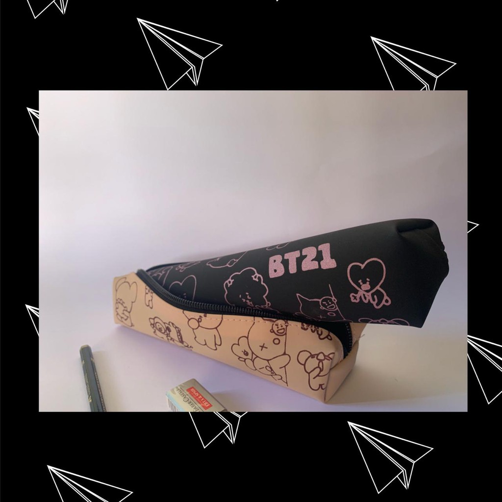 

dusgrip/tempat alat tulis/pencil case BTS/BT12/tempat pensil karakter