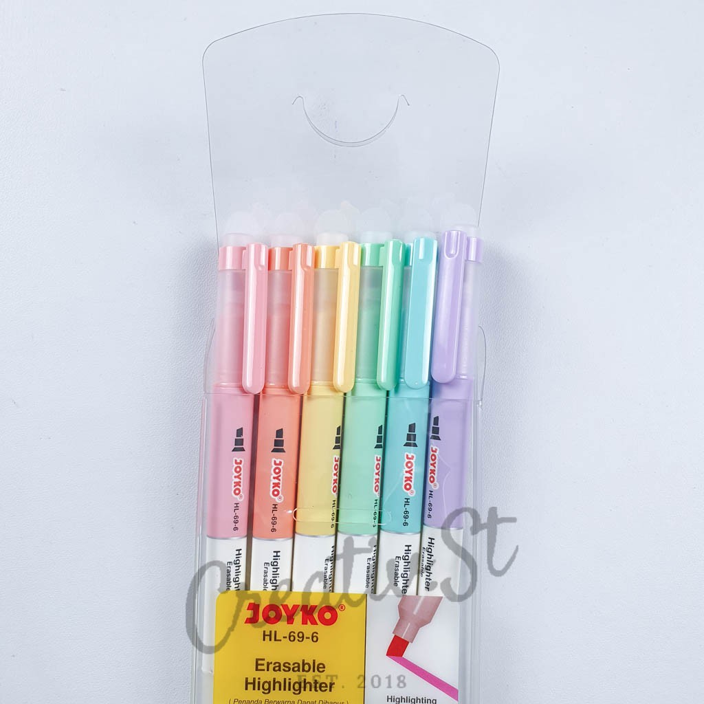 

JOYKO Erasable Highlighter Dapat Dihapus Hl-69-6