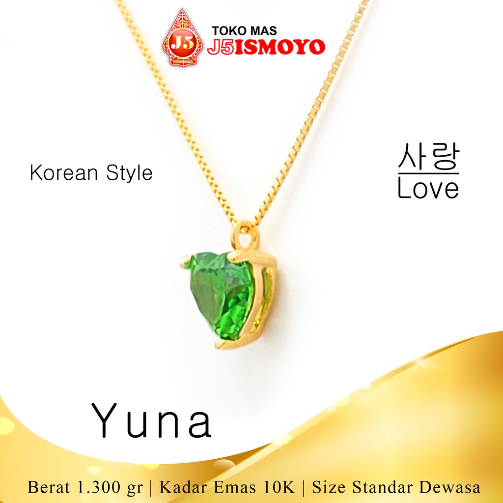 Kalung Emas Yuna J5 Ismoyo