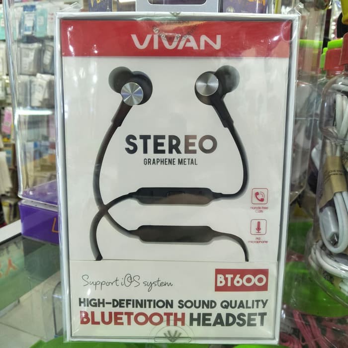 Handsfree Headset Bluetooth Vivan BT-600 Handset Vivan Bluetooth -