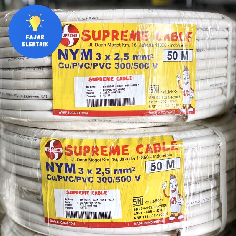 KABEL SUPREME NYM 3X2,5 (PERMETER)