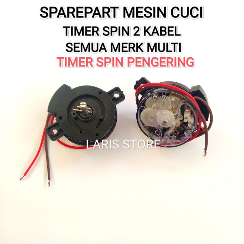 Timer Spin Pengering Mesin Cuci 2 Kabel Umum Universal Multi