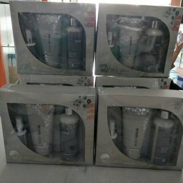 MS glow whitening body pigmented