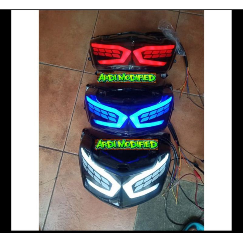 stoplamp led nmax lama nmax old