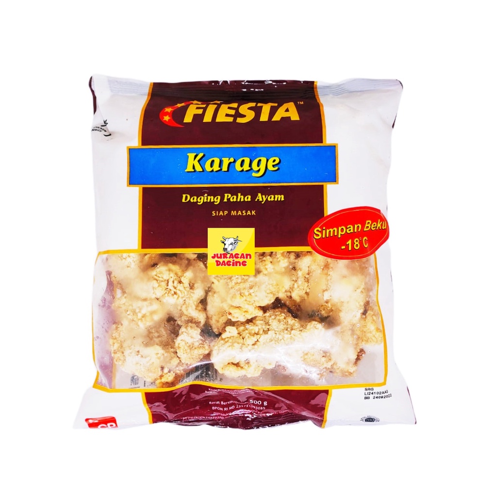 

Fiesta Karage ( Daging Paha Ayam ) 400gr