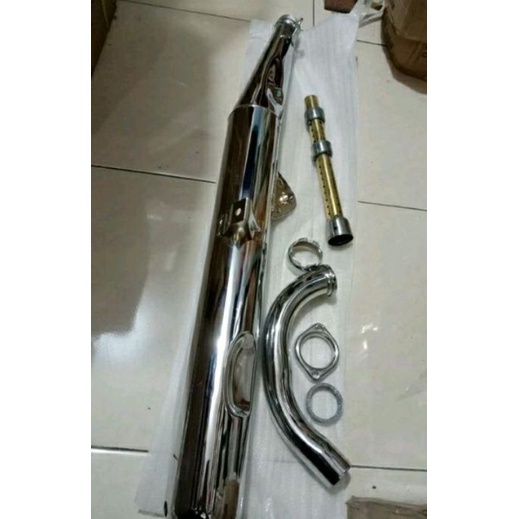 Knalpot rx king fullset saringan knalpot kuningan
